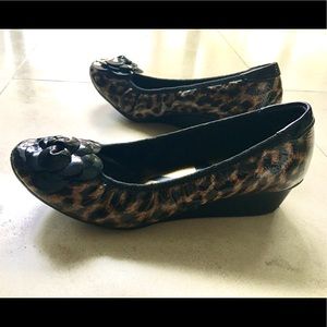 Anne Klein Sport Camellia/Leopard Active Flats